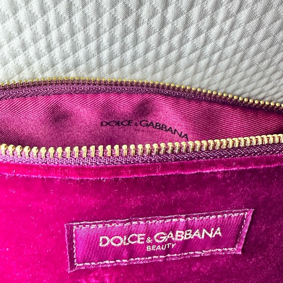 NEW Dolce and Gabbana Velvet Bag - Picture 6 of 8